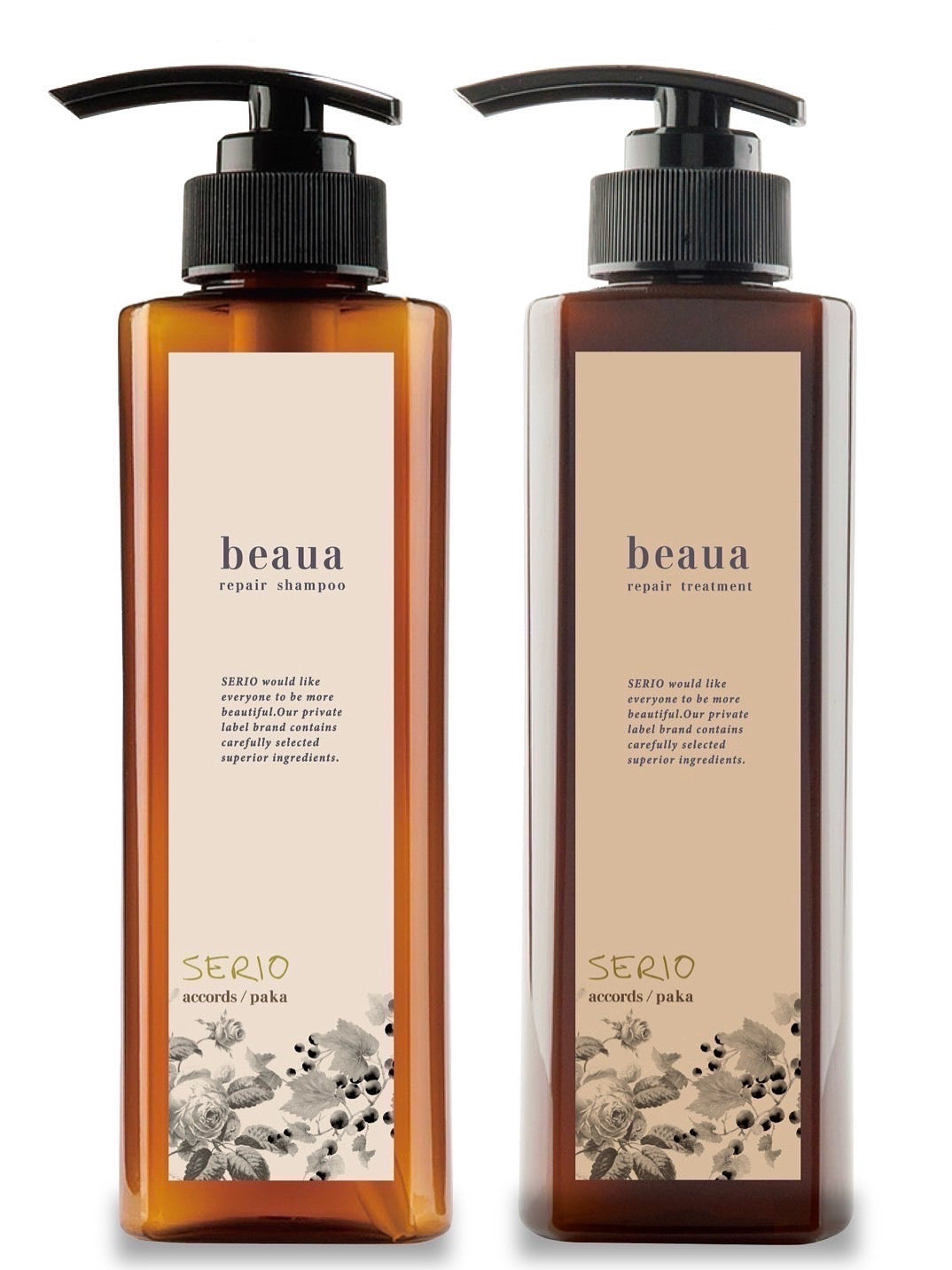 beaua ビュア リペアシャンプー＆トリートメント オリジナル商品新発売