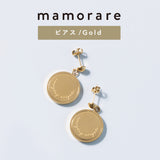 mamorareピアス ゴールド
