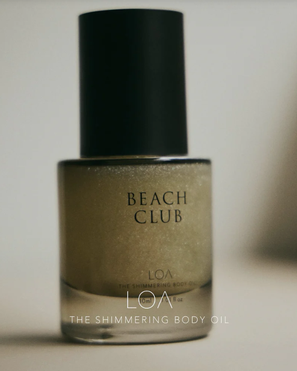 限定品　LOA THE シマリングボディオイル　 ビーチクラブ <BEACH CLUB> 30ml