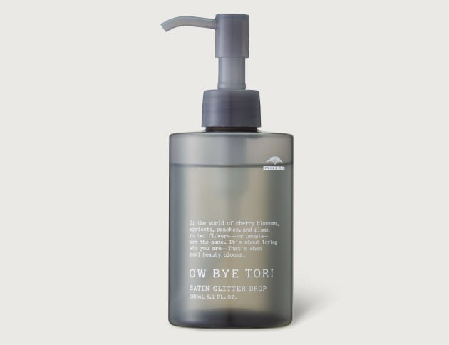 OW BYE TORI　サテングリッター ドロップ 180mL 　10月新発売！！予約販売入荷次第発送